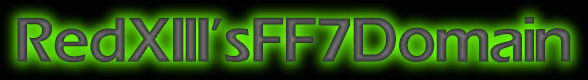 RedXIII's FF7 Domain